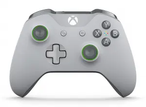 Б.У. Джойстик Microsoft Xbox One S 3.5mm OEM (Grey/Green)