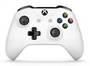 Б.У. Джойстик Microsoft Xbox One S 3.5mm (White)